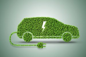 Concept,Of,Green,Electric,Car